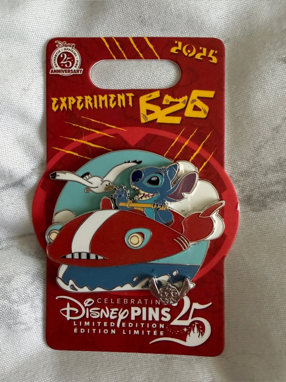 Disney | NWT Experiment 626 Stitch Pin